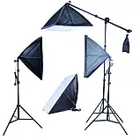Постійне студійне світло 50/70 + стійка <unk> SoftBox СофтБокс, фото 3
