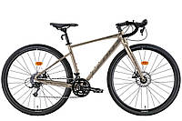 Велосипед уцінений 28" Leon GR-90 DD 2022 (бежевий із сірим)