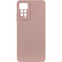 Чохол Silicone Case Lakshmi Premium з закритою камерою на Xiaomi Redmi Note 11 Pro 4G/5G (Рожевий / Pink Sand)