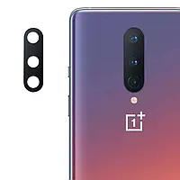 Гнучке ультратонке скло для камери на OnePlus 8 (Чорний)