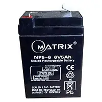 Аккумулятор для ИБП Matrix NP5-6 6V 5Ah