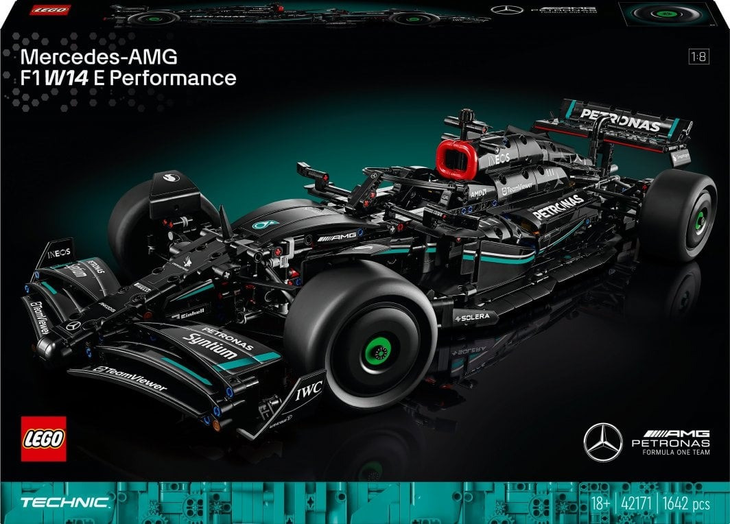 Авто-конструктор LEGO Mercedes-AMG F1 W14 E Performance (42171)