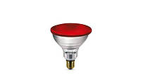 Лампа розжарювання рефлекторна інфрачервона Philips PAR38 IR 175W E27 230V Red червона