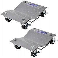 Ролики, платформи транспортувальні сталеві 1500LBS новий тип 680кг (2 шт.) G02141