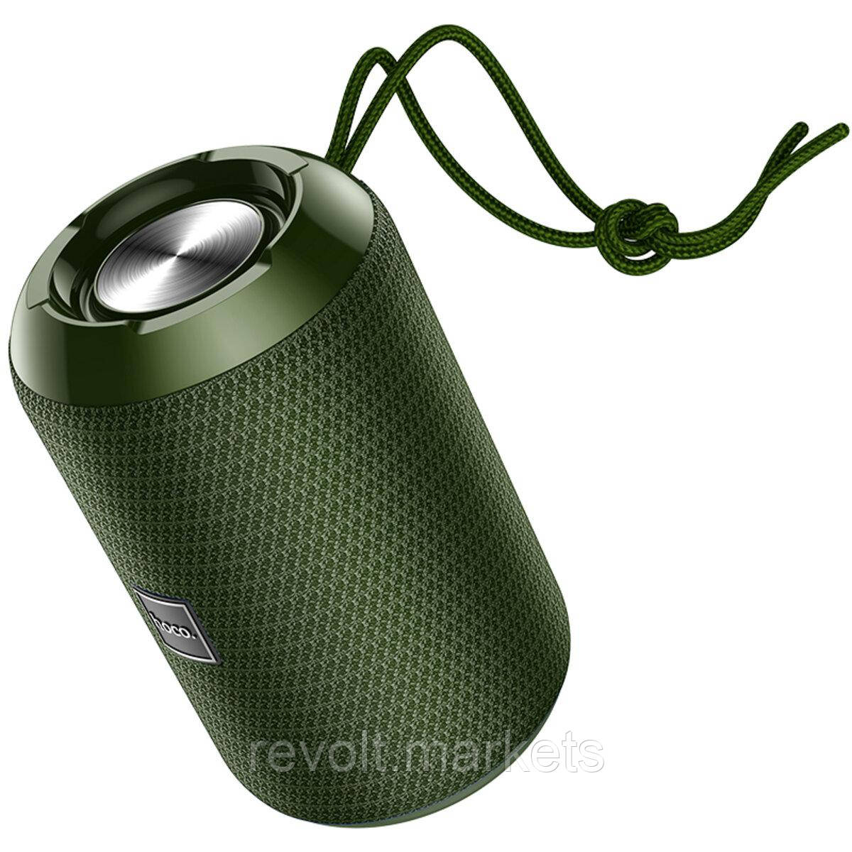 Портативна Bluetooth колонка акустика HOCO HC1 Trendy Sound Sports Wireless Speaker Бездротова колонка Dark Green
