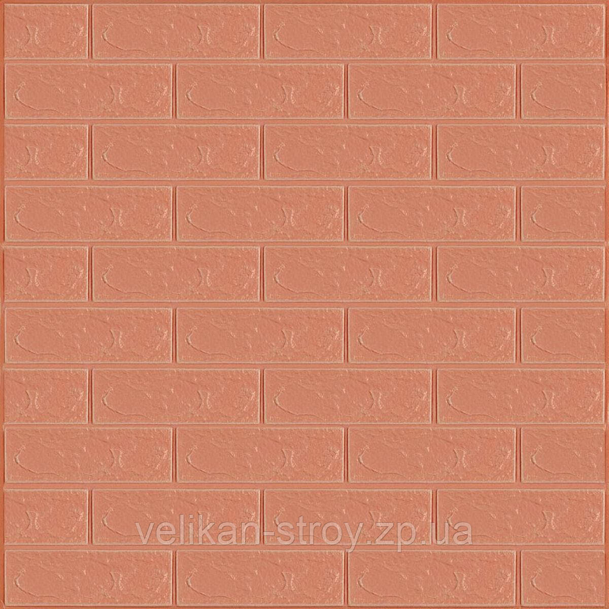 3D панель самоклеюча цегла Кава з молоком 700x700x3мм SW-00001716