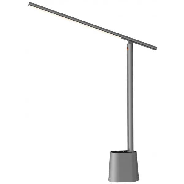 Портативна настільна лампа Baseus LED Smart Eye Reading Desk Lamp з акумулятором 2200 mAh (DGZG-0G) Сірий, фото 1