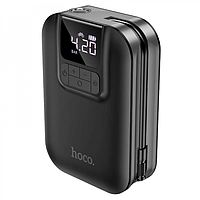 Автокомпрессор HOCO S53 Breeze Portable Smart Air Pump Портативный компрессор для автомобиля