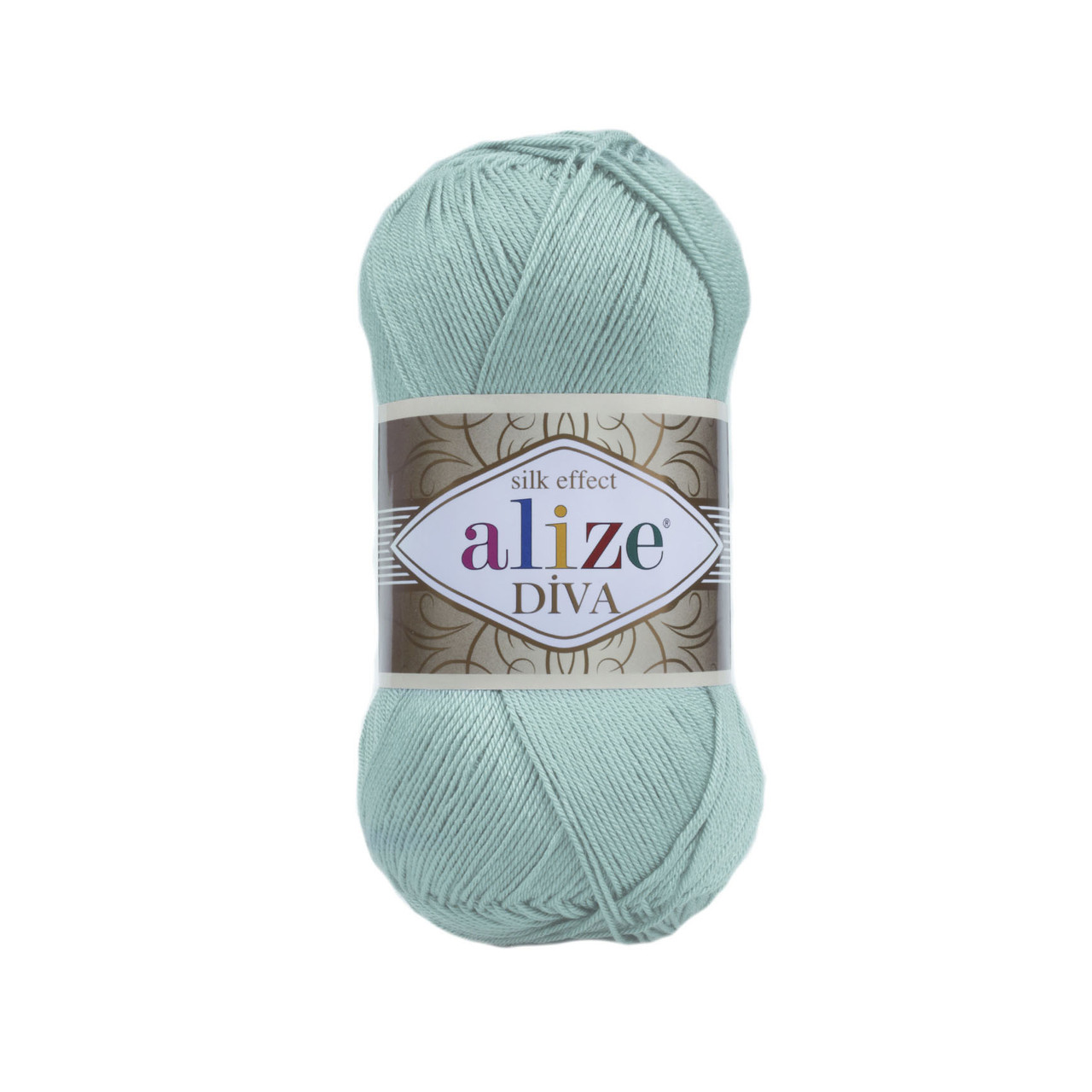 Пряжа акрилова Alize Diva, Полин No 463, 100 г, 350 м, Алізе Діва, нитки для в'язання