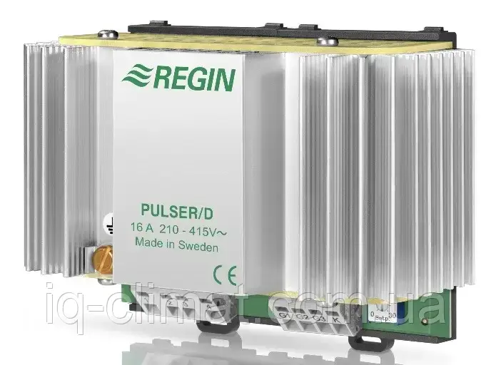 PULSER/D симісторний регулятор потужності на DIN-рейку для електро-калорифера, REGIN