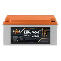 Акумулятор для ДБЖ LogicPower LiFePO4 51.2V - 50 Ah (2560Wh) (BMS 80A/50А) пластик Smart BT (24479)