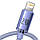 Кабель для айфона з швидкою зарядкою Baseus 2m Crystal Shine Series USB For Lightning 2.4А (Apple) (CAJY000105) Фіолетовий, фото 8