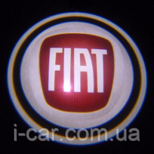 Проекція логотипу автомобіля Fiat