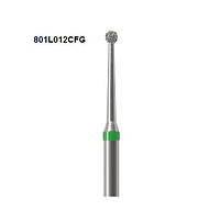 Бори Öko-Dent алмазні турбінні (кулька стандартна на довгій ніжці), coarse, зелений, 801L012CFG Öko Dent