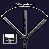 Акумуляторна світлодіодна LED-накамерна лампа M15, фото 3