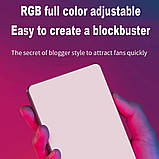 Акумуляторна світлодіодна LED-накамерна лампа M15, фото 4