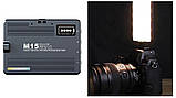 Акумуляторна світлодіодна LED-накамерна лампа M15, фото 5