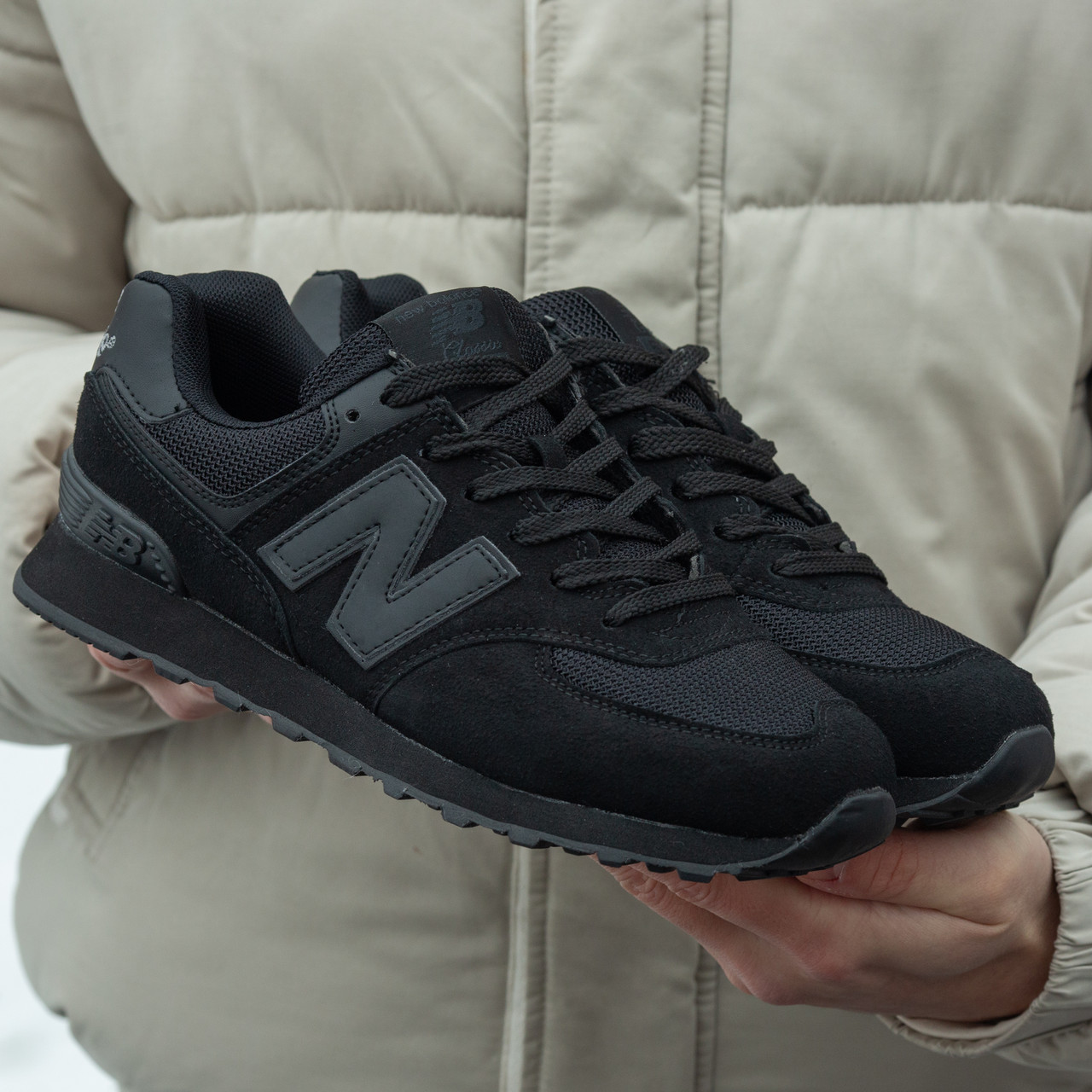 Чоловічі Кросівки New Balance 574 Black 41-42-43-44-45-46