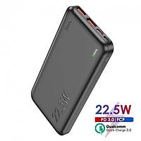 Внешний аккумулятор Павербанк Hoco J101 Astute Power Bank 10000mAh 22.5W Black