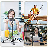 Стійка для постійного світла портативна штатив монопод 37-205 см Ulanzi MT-79, фото 3