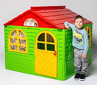 Детский пластиковый домик Doloni (02550/3) Зеленый