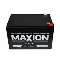 Аккумулятор для ИБП Maxion M-OT12-12 12V 12Ah