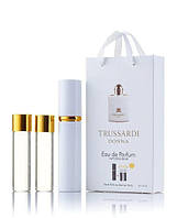 Міні парфум жіночий з феромонами Trussardi Donna Trussardi 3х15 мл