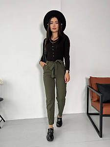 Жіночі стильні штани норма та батал новинка 2024