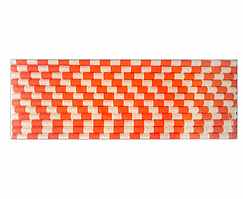 Паперові трубочки Помаранчеві кільця 25шт/уп