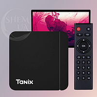 Андроид Смарт ТВ Приставка Tanix W2 2/16GB, Android Smart TV BOX