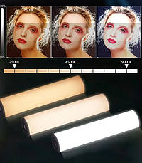 Лампа RGB LED Light Stick Lamp M09 30см, фото 5