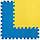 Підлогове двостороннє покриття YELLOW та BLUE 60*60cm*2cm (D) SW-00001845, фото 7