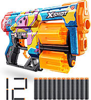 Бластер X-Shot Skins Dread - Poppy Playtime / Kissy by ZURU