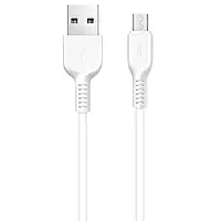 Дата кабель Hoco X20 Flash MicroUSB Cable (3m) (Білий)