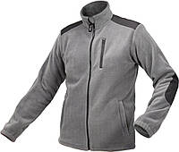 Куртка из плотного флиса серая YATO YT-79520 размер S Zruchno и Экономно