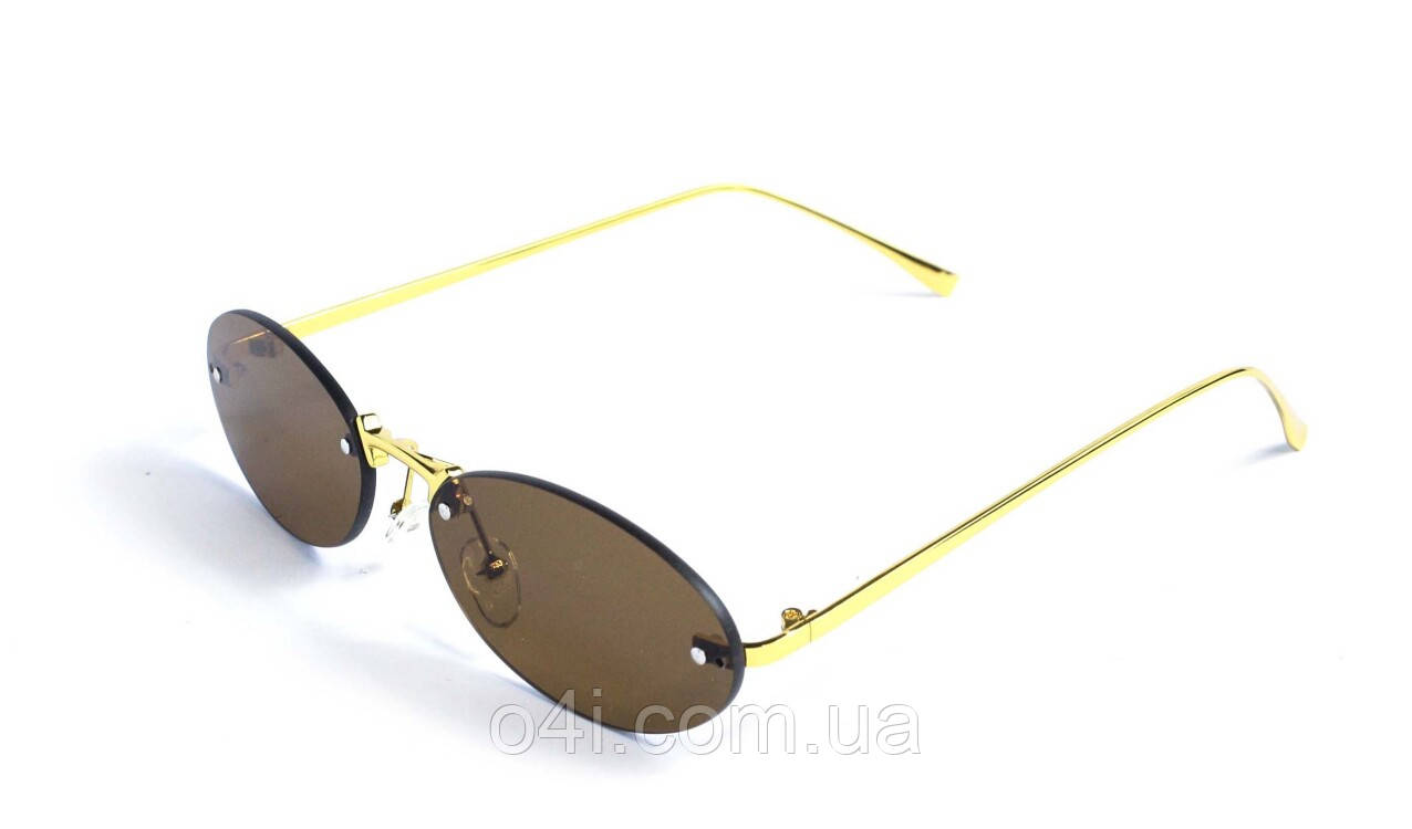 Жіночі окуляри новинка 2024 року 13249 SunGlasses oval-br (o4ki-13249)