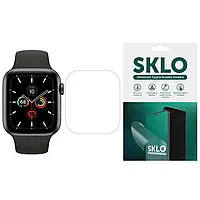 Захисна гідрогелева плівка SKLO (екран) 4шт. для Apple Watch Series 7/8/9 41mm (Матовий)