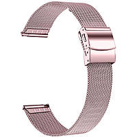 Ремешок Deexe Milanese Bracelet для часов с шириной крепления 18 мм - Rose Pink