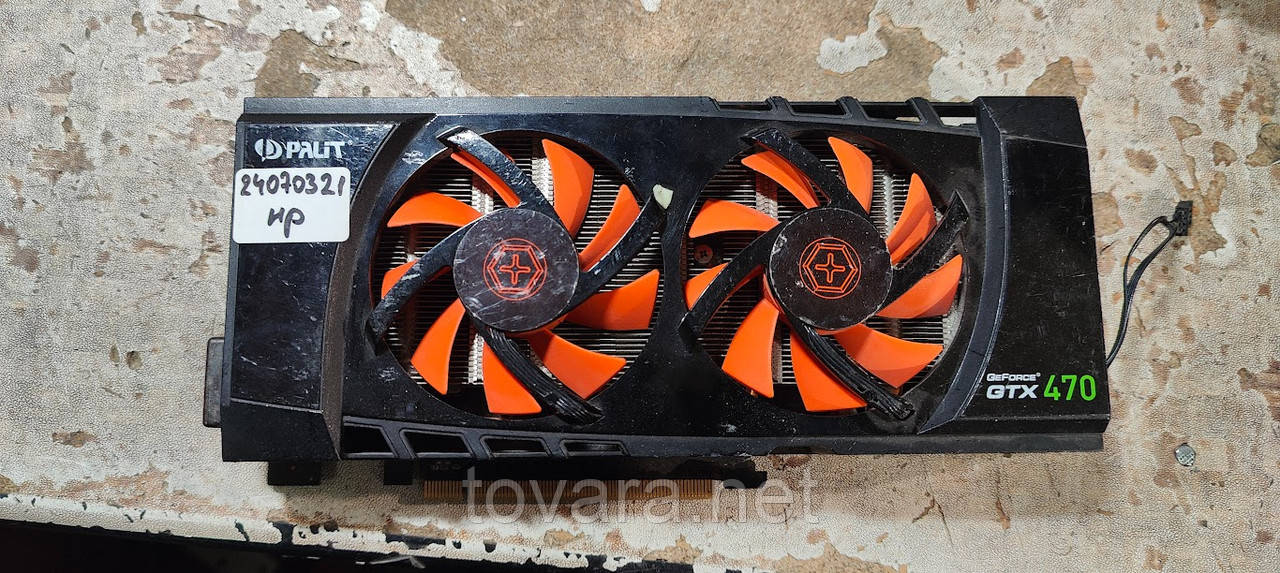 Відеокарта Palit GeForce GTX 470 PCI-E No 24070321