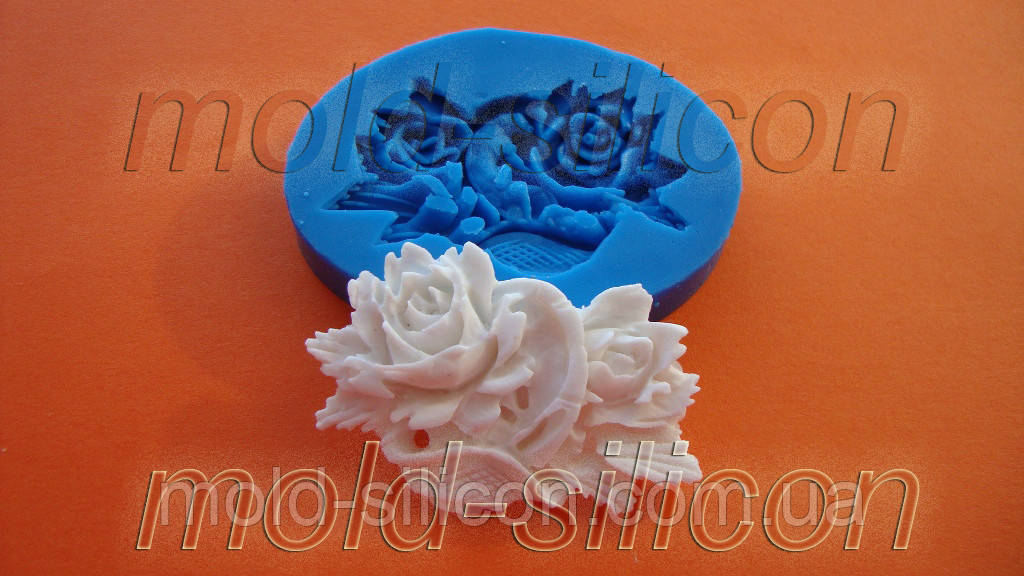 Силіконовий молд "Троянда 14", фото 1