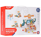 Дитячі ходунки - каталка 4 в 1, толокар, самокат, розвиваючий столик бізіборд від 12 міс. HE0826-27, фото 5