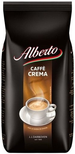 ОРИГІНАЛ! Кава в зернах Alberto Caffe Crema 1кг J.J.Darboven (Alberto Crema)