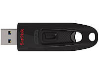 SanDisk Накопитель 64GB USB 3.0 Type-A Ultra Чёрный Zruchno и Экономно