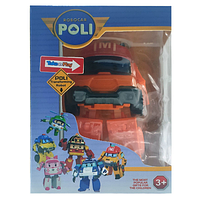 Игрушечный трансформер Робокар Поли 83168 робот+машинка (Оранжевый) - MegaLavka
