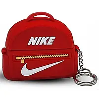 Силіконовий футляр Brand для навушників AirPods 3 + кільце (Nike Bag Red)