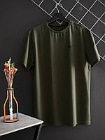 Літня чоловіча футболка nike колір хакі, зручна стильна футболка Найк, кольори в асортименті