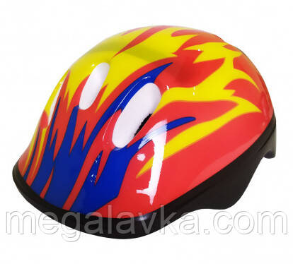 Дитячий шолом для катання на велосипеді, скейті, роликах CL180202 (Червоний) — MegaLavka