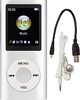 MP3-плеер, музыкальный проигрыватель без потерь объемом 64 ГБ, тонкий ЖК-экран с диагональю 1,8 дюйма
