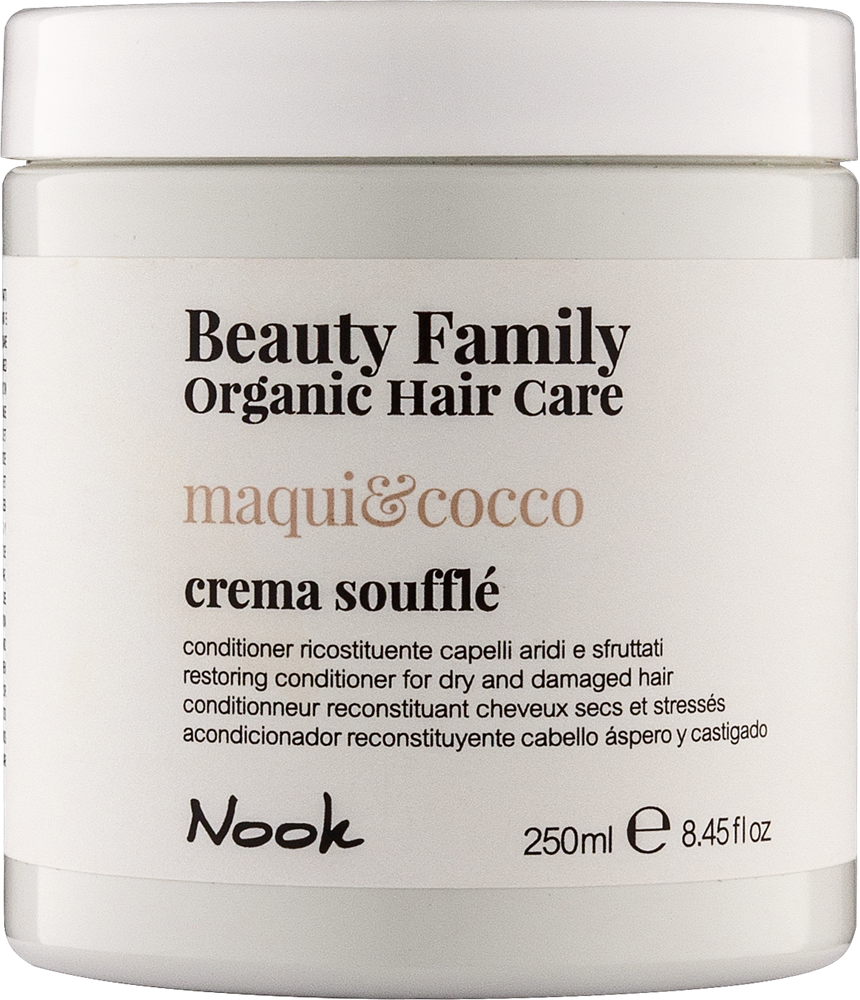 Кондиціонер відновлювальний Nook BEAUTY FAMILY ORG для сухого та пошкодженого волосся 250 мл