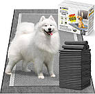 Одноразові пелюшки для собак з активованим вугіллям 71*112 см Croci Super nappy 25 шт/уп, фото 2